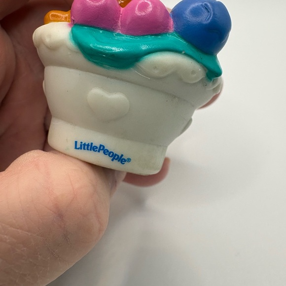 Fisher-Price Baby Doll with Teddy - Pink, Brown, Blue, and White - Picture 2 of 3